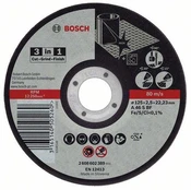 Bosch Pjovimo & šlifav. diskas 125x22,2x2,5 mm kaina