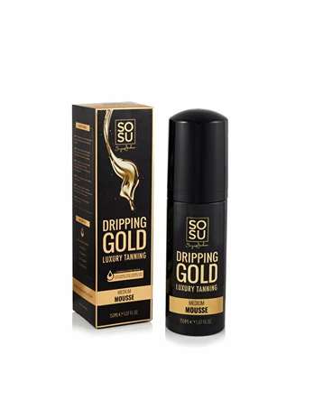 SOSU by Suzanne Jackson Samoopalovací pěna Medium Dripping Gold Luxury (Mousse) 150 ml 150ml Moterims
