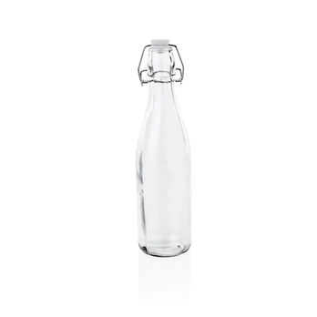 Stiklinis buteliukas su kamščiu, 0,5l