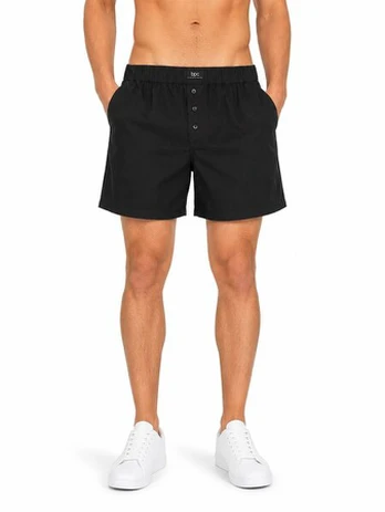 Laisvalaikio šortai vyrams, BPC Collection, juodi, L/XL