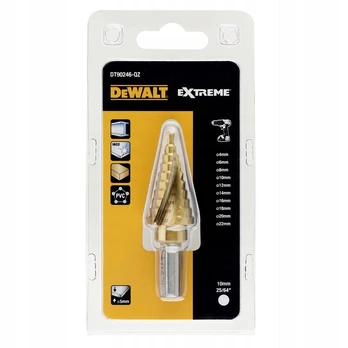 Dewalt Drill extreme® 4–22 mm žingsninis grąžtas