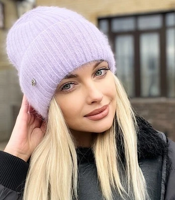 Caskona moteriška skrybėlė LUCIA*03, violetinė