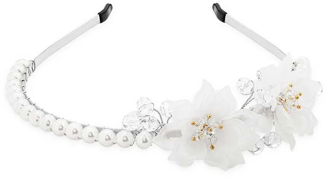 Troli Pearl headband with flowers
