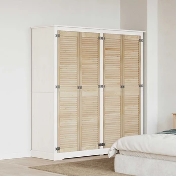 Spintos durys 4 pcs Ruda 170 x 39.5 x 2.1 cm Pušies masyvas