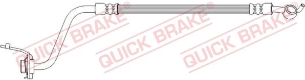 Stabdžių žarnelė QUICK BRAKE 50.738