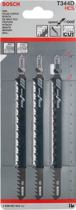 Bosch 3 siaurapj.pjūkleliai T 344 D