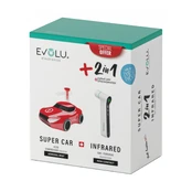 EVOLU komplektas Super Car inhaliatorius + NON CONTACT termometras kaina
