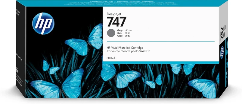 HP 747 300-ml Gray Ink Cartridge | P2V86A