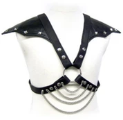 LEATHER BODY - METAL AND SHOULDERS