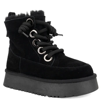 Auliniai moterims, Juoda, Boots