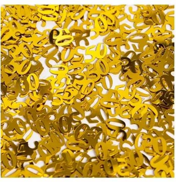 Globos Europe Bv Guld 50 konfetti