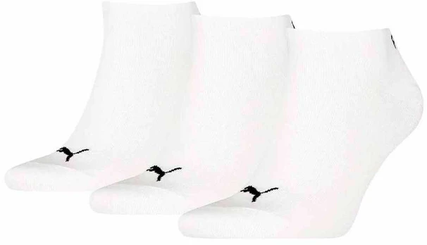 Kojinės Puma Sneaker Plain 3 pak balta 938624 13 (43-46)