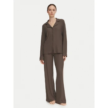 Guess Pižama O6BX04 K5041 Tamsiai ruda Regular Fit