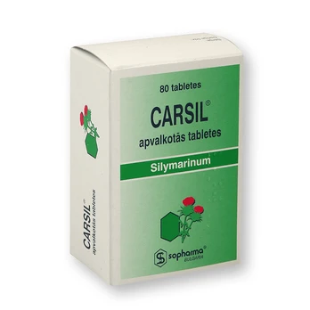 CARSIL 22,5 mg tabletės N80