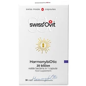 Gerosios bakterijos SWISSOVIT HARMONYBIOTIC, 30 kaps. kaina