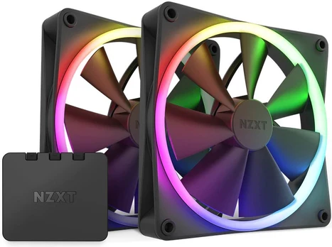 Oro aušintuvas korpusui NZXT F140 RGB 2-Pack + Controller