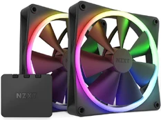Oro aušintuvas korpusui NZXT F140 RGB 2-Pack + Controller kaina