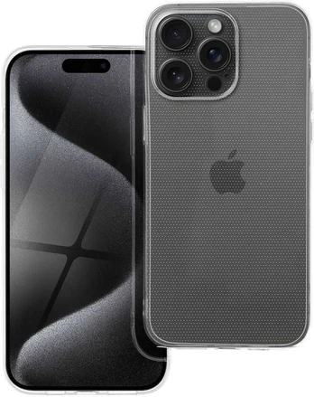 Dėklas Oem CLEAR Case 2mm for IPHONE 15 PRO MAX (camera protection)