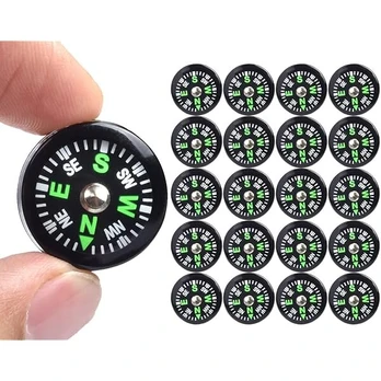 Mini mygtukinis kompasas 20 mm 20 vnt.