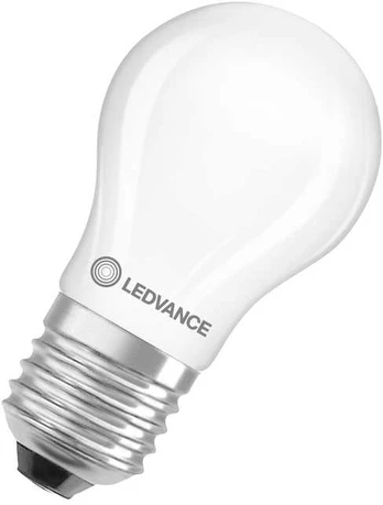 Ledvance 3,4W LED lemputė CLASSIC P, E27, matinės baltos sp., 320°, 2700K, dimeriuojama