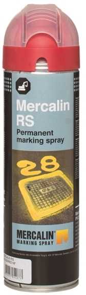 dva Mercalin RS 500 ml raudona