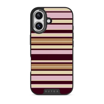 Berry Layers - iPhone 17 Case, Elite Dark (MagSafe) / Silver