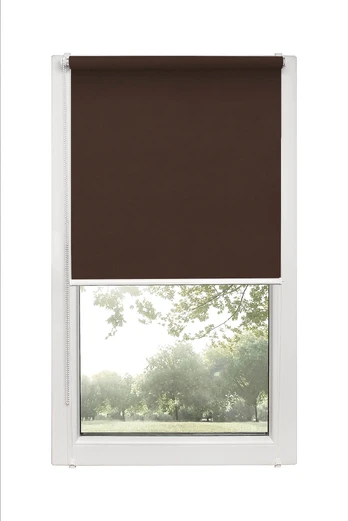 Ritininė užuolaida Karpol Mini, ruda, 60 cm x 150 cm