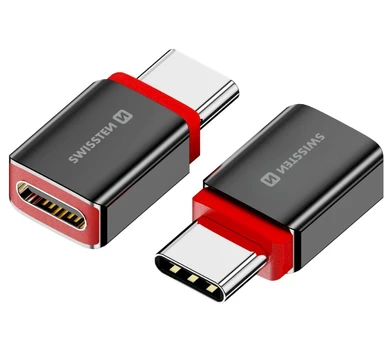 Swissten DataGUARD Charging Adapteris with Data Blocking USB-A to USB-C