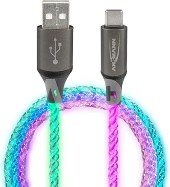 Baterie - Ansmann USB Typ C kabelis LED