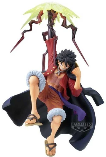 Banpresto One Piece Monkey D Luffy Battle Record figure 15cm
