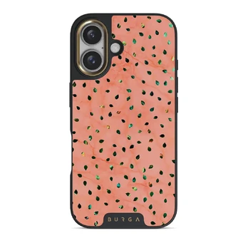 Watermelon Shake - iPhone 16 Case, Elite Dark (MagSafe) / Gold