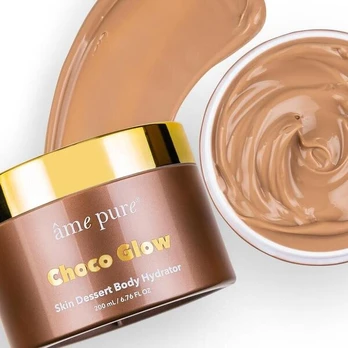 Drėkinamasis kūno kremas, Âme Pure Choco Glow, 200 ml