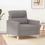 Sofa Krėslas, taupe spalvos, 60cm, audinys kaina