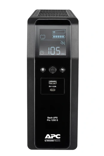 BACK UPS PRO BR 1200VA, SINEWAVE,8 OUTLETS, AVR, LCD INTERFACE