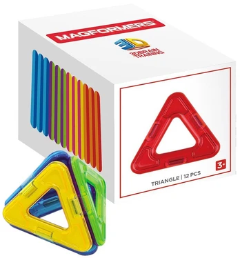 Magnetinis konstruktorius "Trikampiai" Magformers, 12 d.