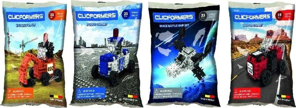 CLICFORMERS * * * * SPUSTELI Clicformers Woreczek 23 el 809005 * * * *