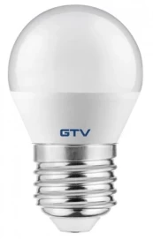 LED lemputė GTV LED, B45C, neutrali balta, E27, 6 W, 520 lm kaina
