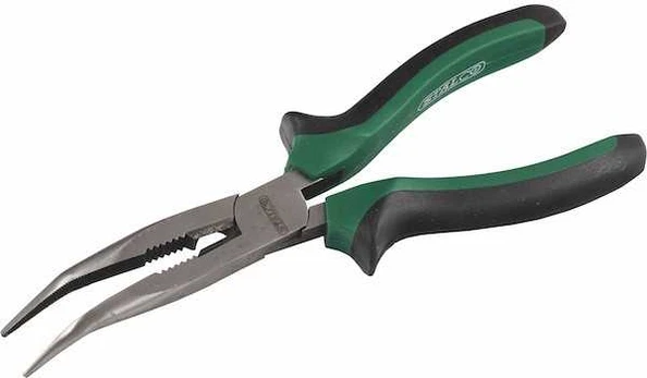 Prailgintos lenktos replės STALCO 160mm