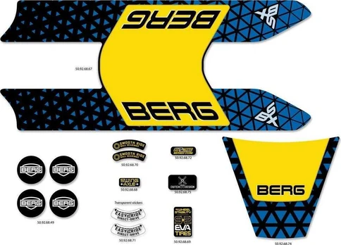 Berg Buzzy - Sticker set BSX