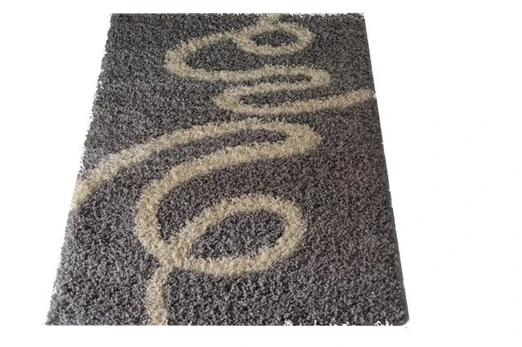 Kilimas Shaggy Long 04 Grey, 80x150 cm