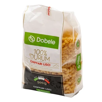 Makaronai DOBELE DURUM CHIFFARI LISCI, 500 g