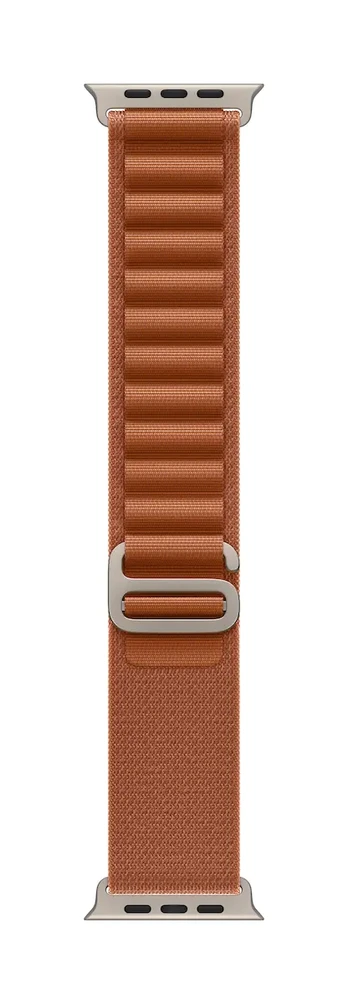 49mm Terra Cotta Alpine Loop - Medium - Natural Titanium Finish