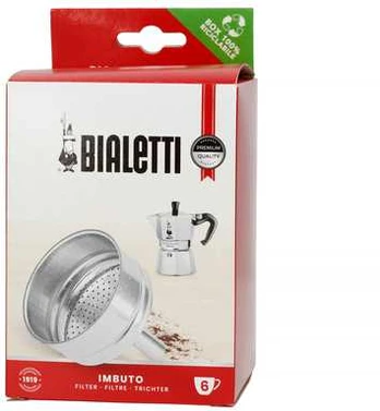 Bialetti Spare funnel for aliuminio espresso makers 6tz