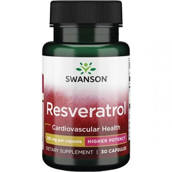 Swanson Resveratrolis 250mg, N30