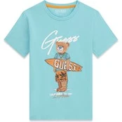 Guess Marškinėliai L6GI09 K8HM4 Mėlyna Regular Fit