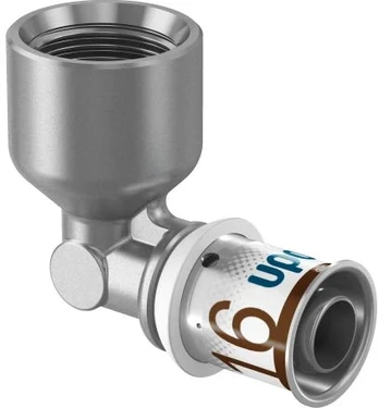 Uponor S-Press PLUS alkūnė vidiniu sriegiu 16-Rp1/2"FT