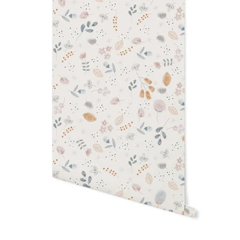 Digital non-woven wallpaper Spring Flowers 150x280 cm