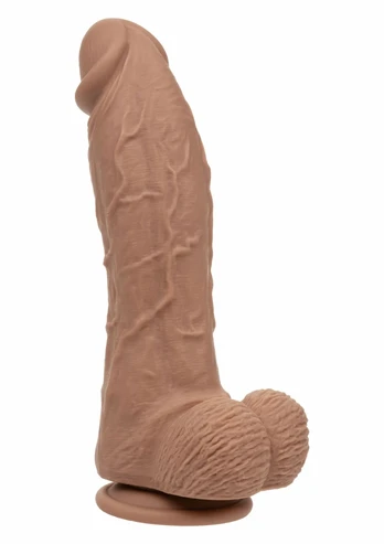 CalExotics Big Dick Vibrating Energy Studs Liquid Silicone, Rechargeable, Black