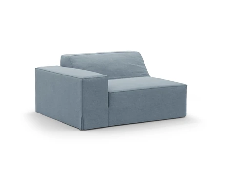 Modul Left, "Jodie", 1 Seat, 102x102x70, Muted Blue