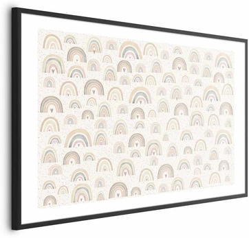 Artgeist Plakatas - Rainbows and Hearts
